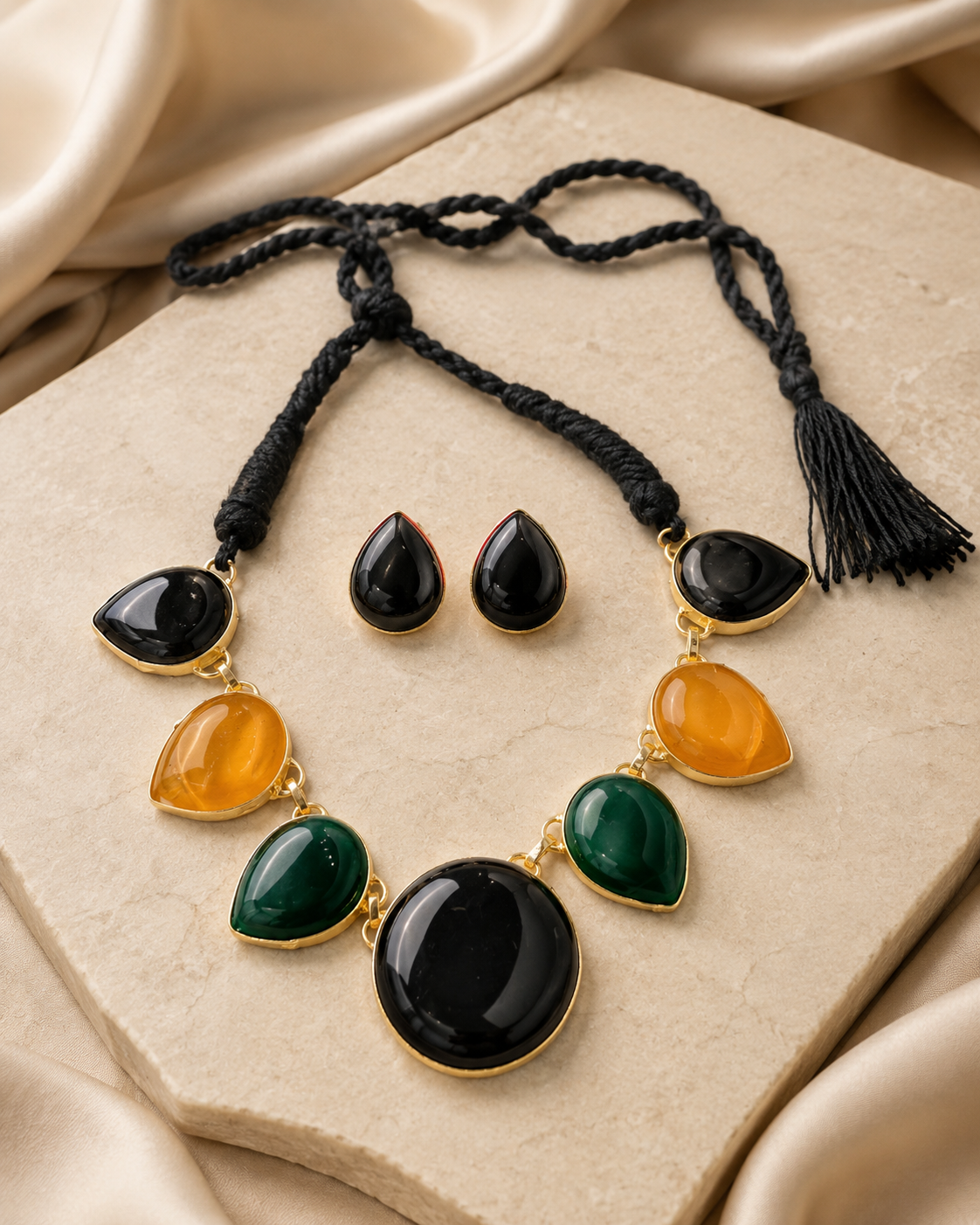 Mosaic Teardrop Set