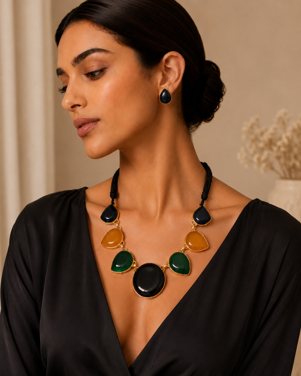 Mosaic Teardrop Set
