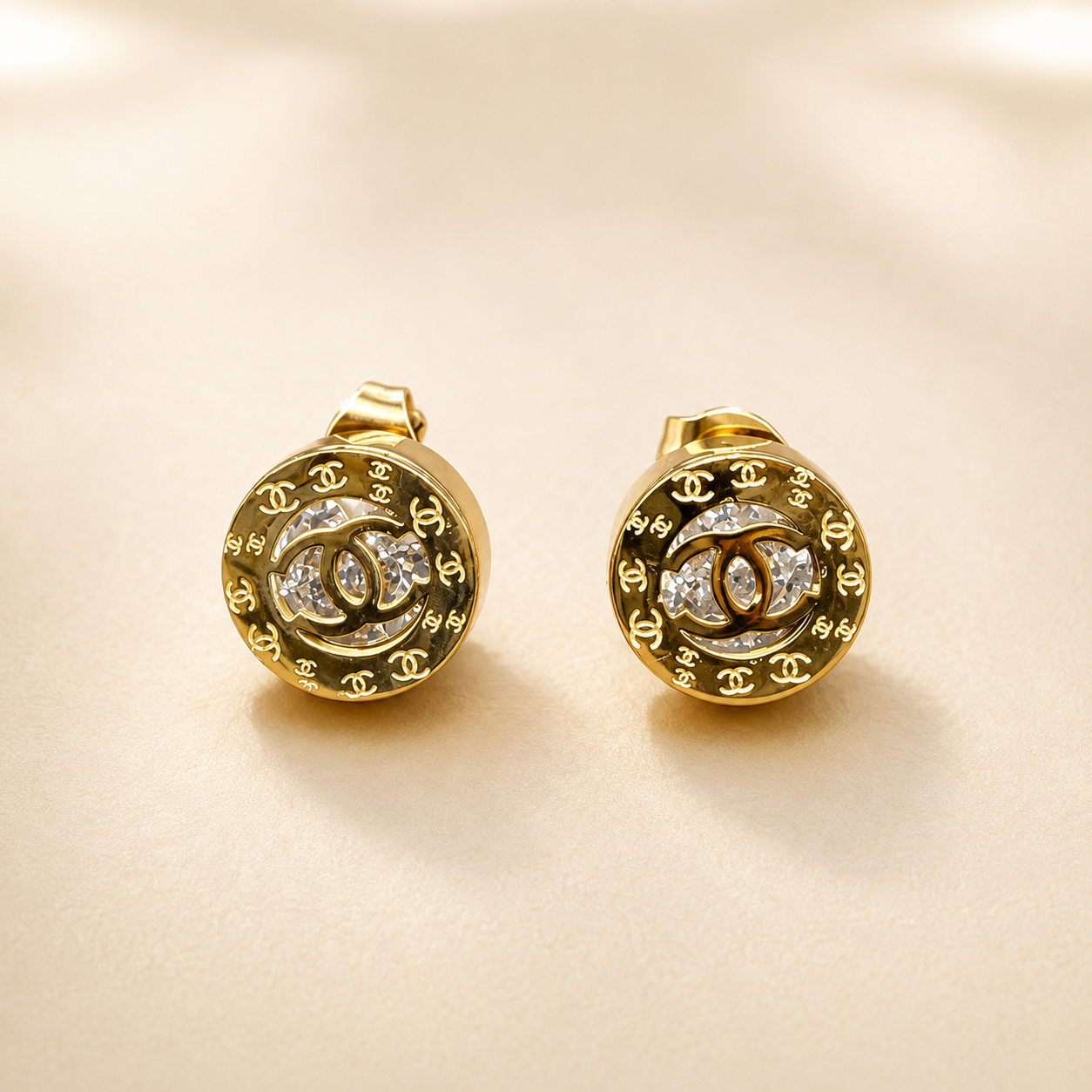 Orbit Monogram Studs