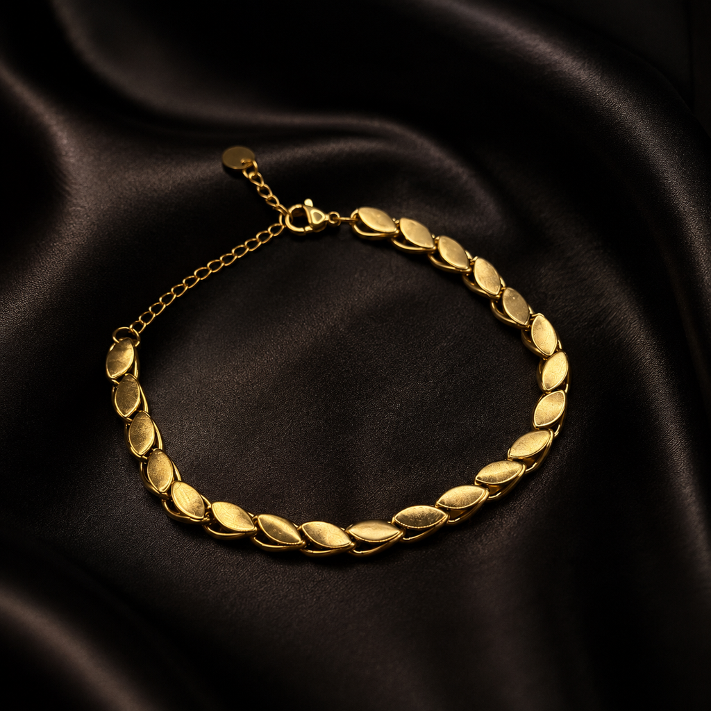Golden Laurel Bracelet