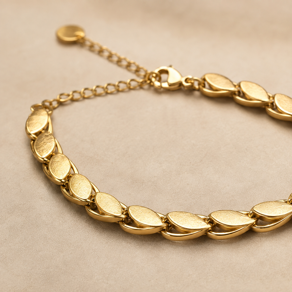 Golden Laurel Bracelet