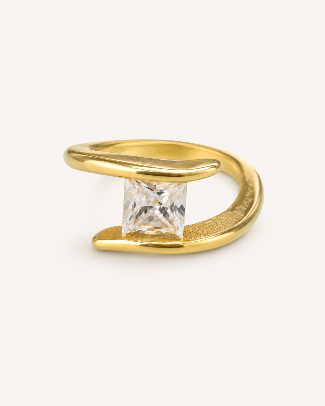 Solitaire Wrap Ring