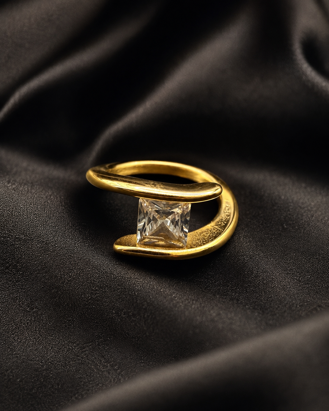 Solitaire Wrap Ring