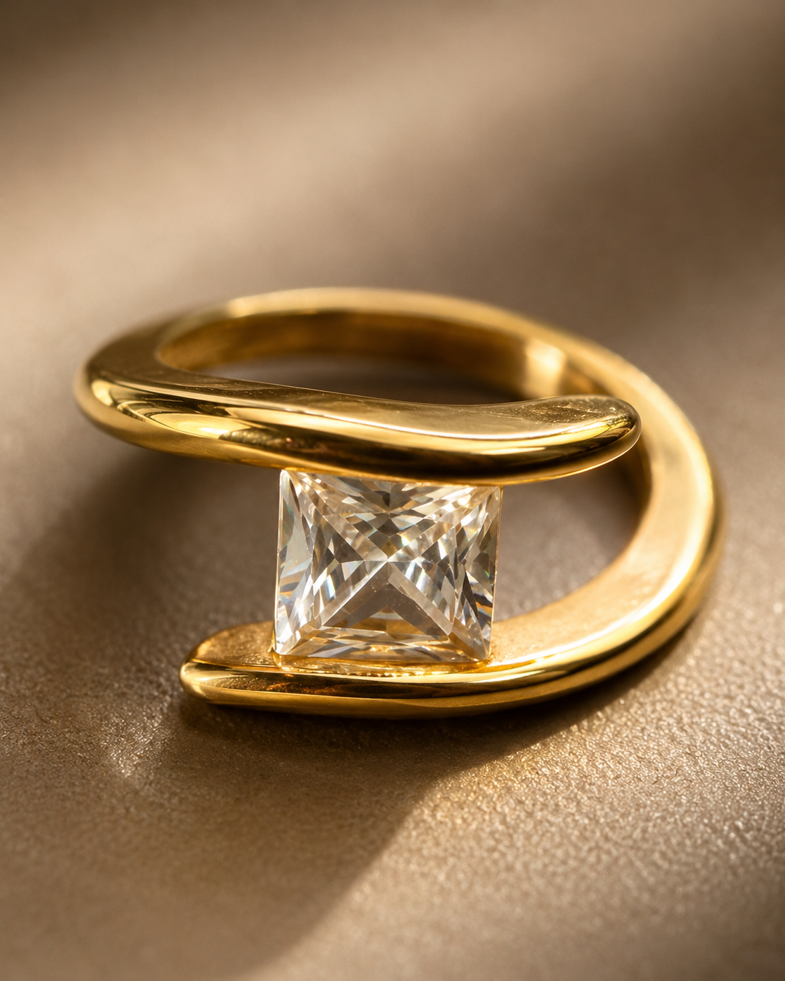 Solitaire Wrap Ring