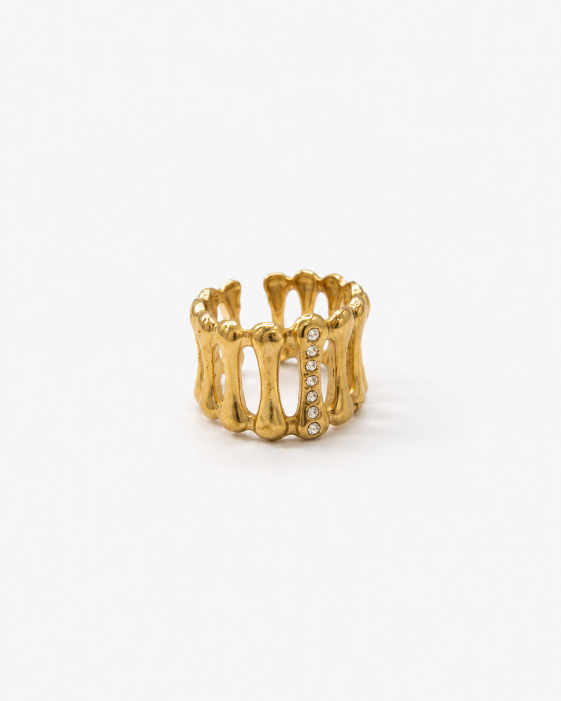 Sculpted Spark Ring
