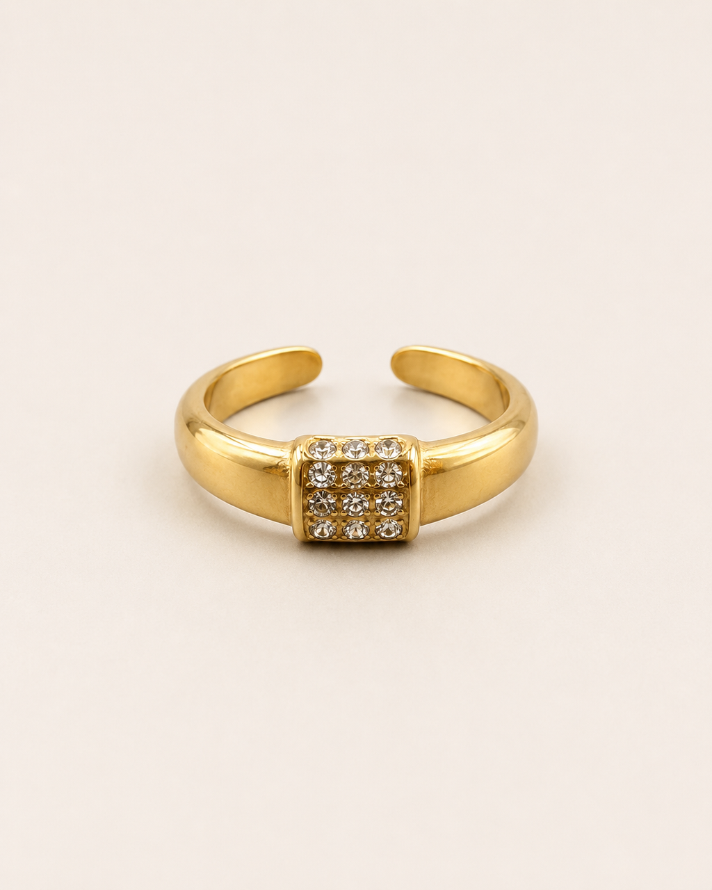 Crystal Bar Ring — Indo-Western ring, Papa Diaries Malta (view 2)