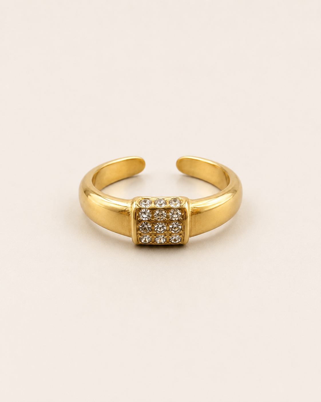 Crystal Bar Ring — Indo-Western ring, Papa Diaries Malta (view 2)