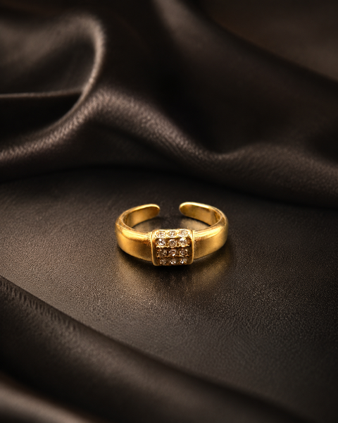 Crystal Bar Ring — Indo-Western ring, Papa Diaries Malta (view 3)