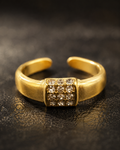 Crystal Bar Ring — Indo-Western ring, Papa Diaries Malta