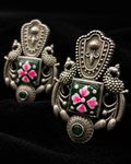 Mehfil Green Earrings — Indo-Western earrings, Papa Diaries Malta