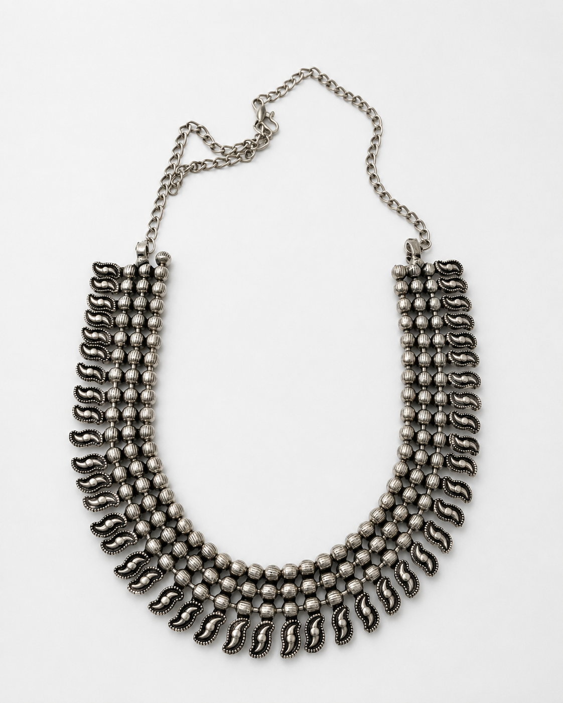 Paisley Armour Necklace — Indo-Western necklace, Papa Diaries Malta (view 4)