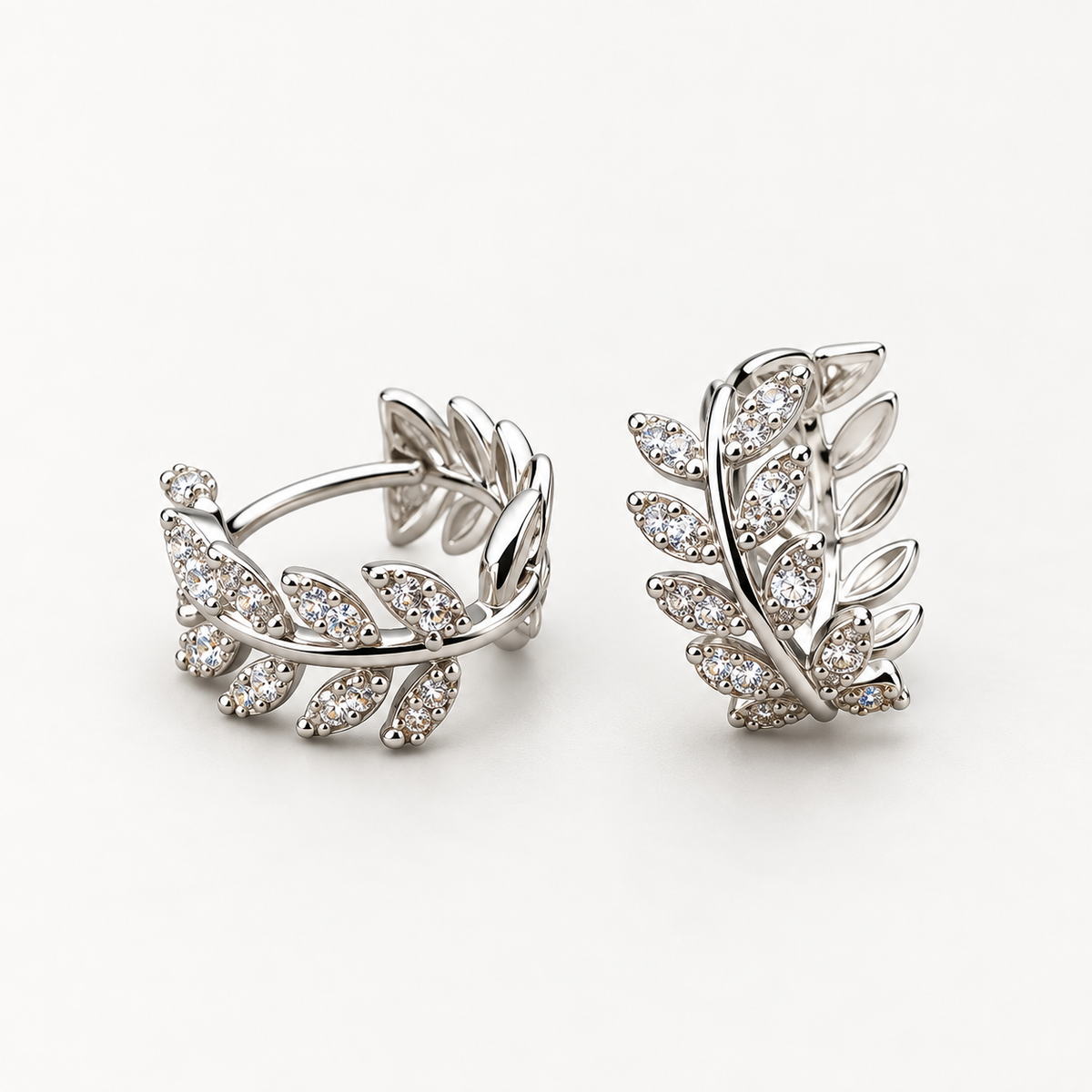 Laurel Spark Studs — Indo-Western earrings, Papa Diaries Malta (view 3)