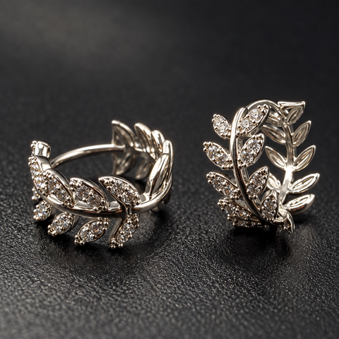 Laurel Spark Studs — Indo-Western earrings, Papa Diaries Malta