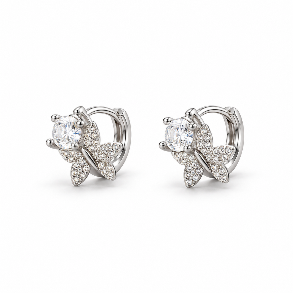 Petite Bloom Studs — Indo-Western earrings, Papa Diaries Malta (view 2)