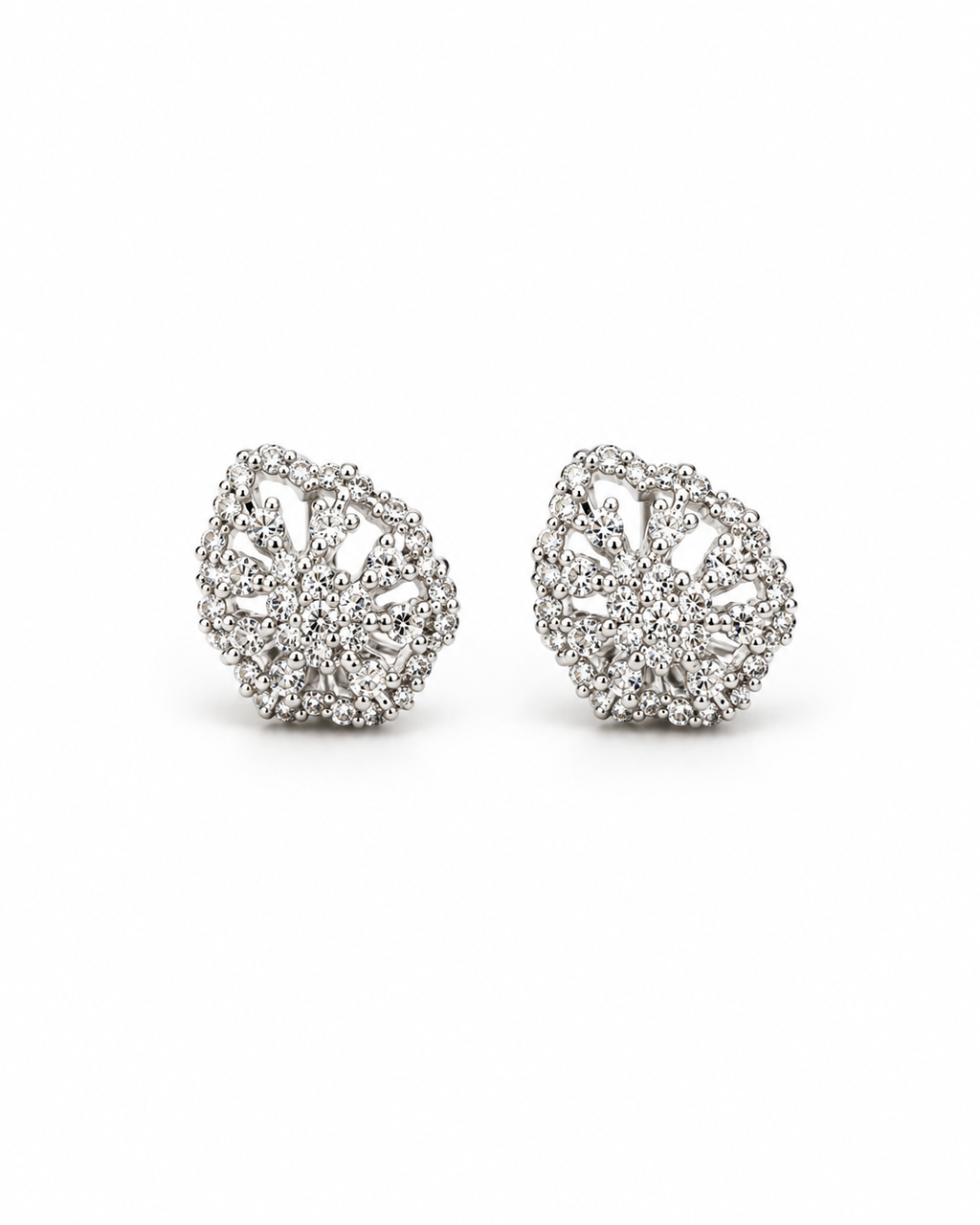 Petite Rosette Studs — Indo-Western earrings, Papa Diaries Malta (view 2)