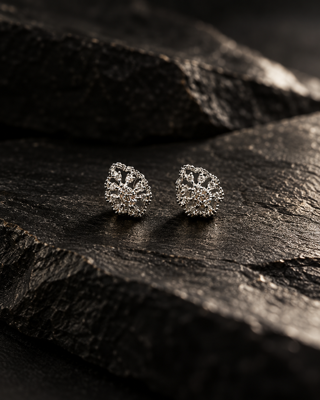 Petite Rosette Studs — Indo-Western earrings, Papa Diaries Malta
