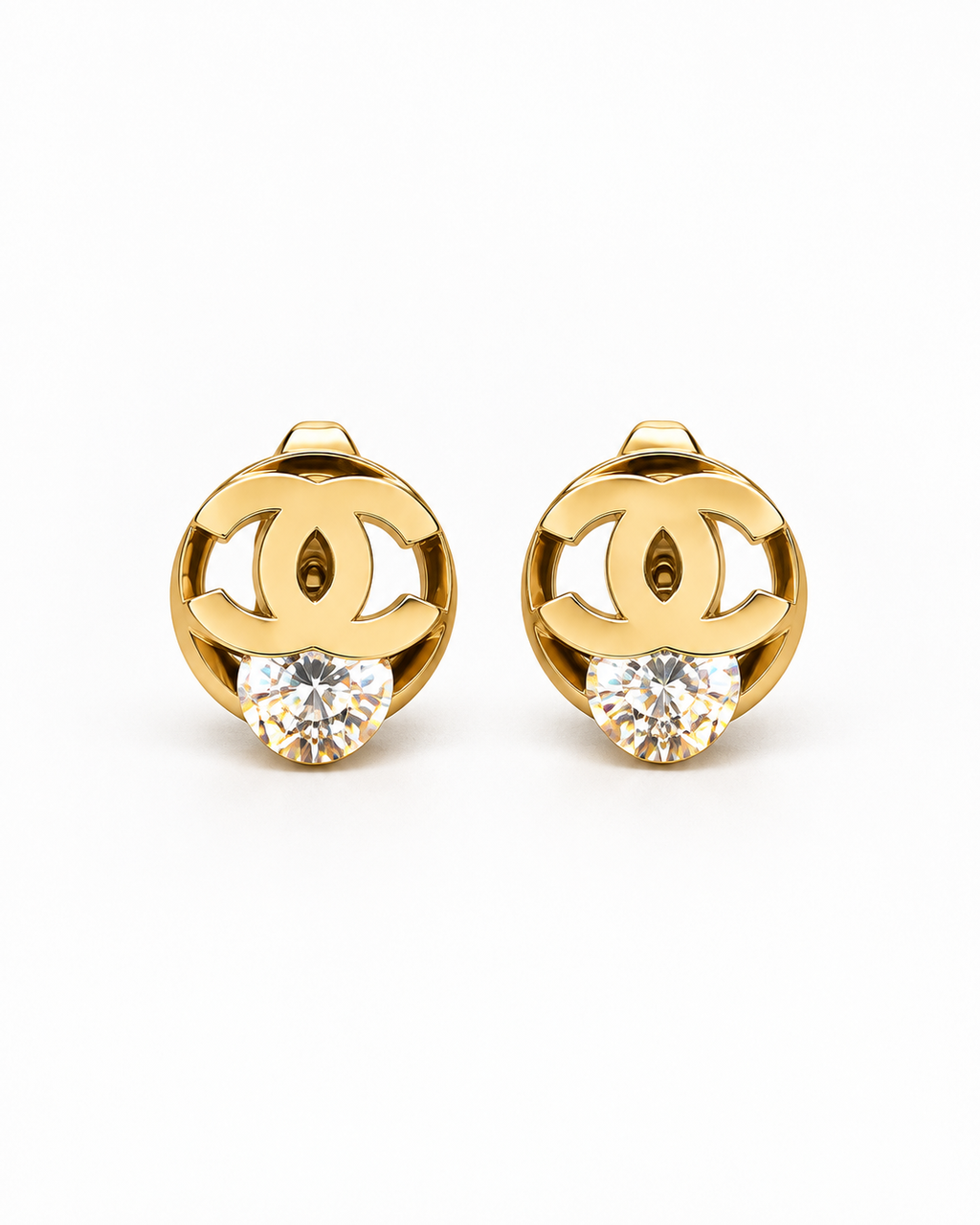 Gilded Halo Studs