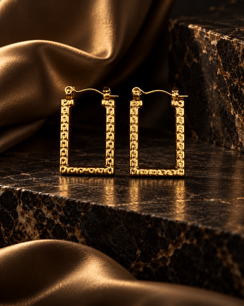 Architect Hoop Earrings