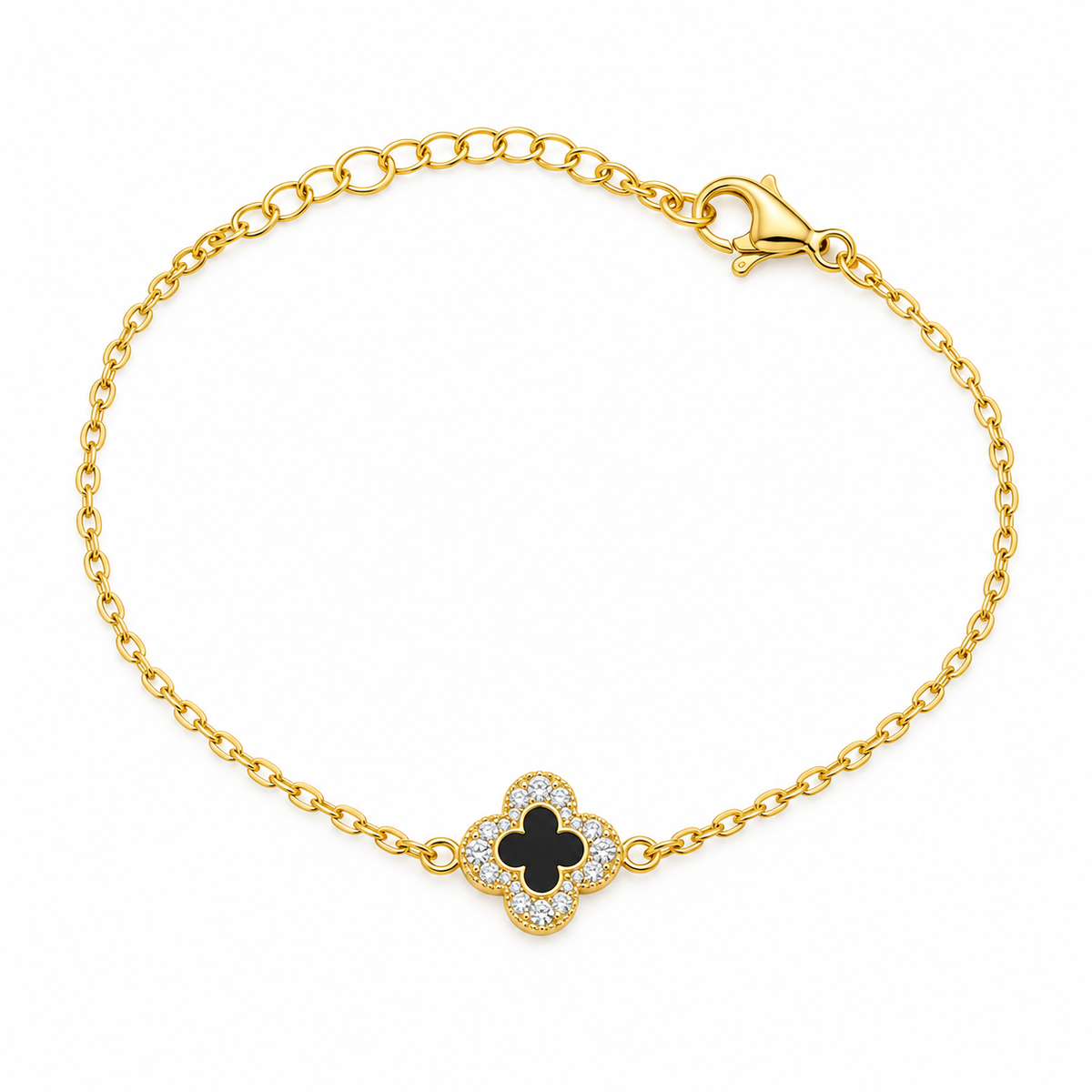 Noir Clover Spark Bracelet