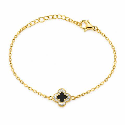 Noir Clover Spark Bracelet