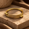 Golden Coil Bracelet