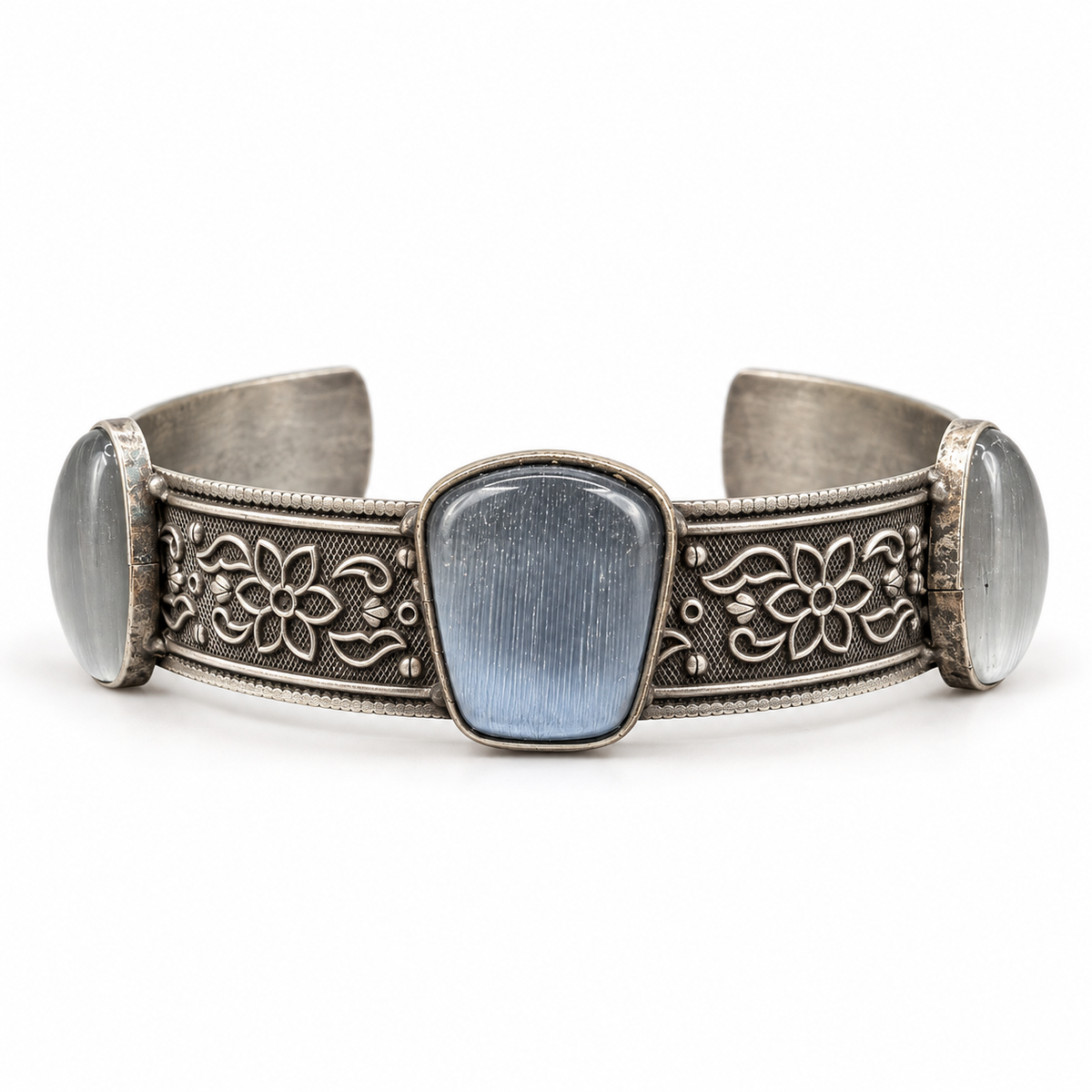 Smoke Engraved Cuff