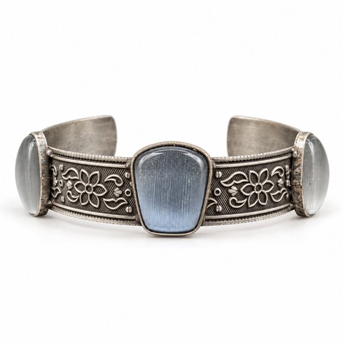 Smoke Engraved Cuff