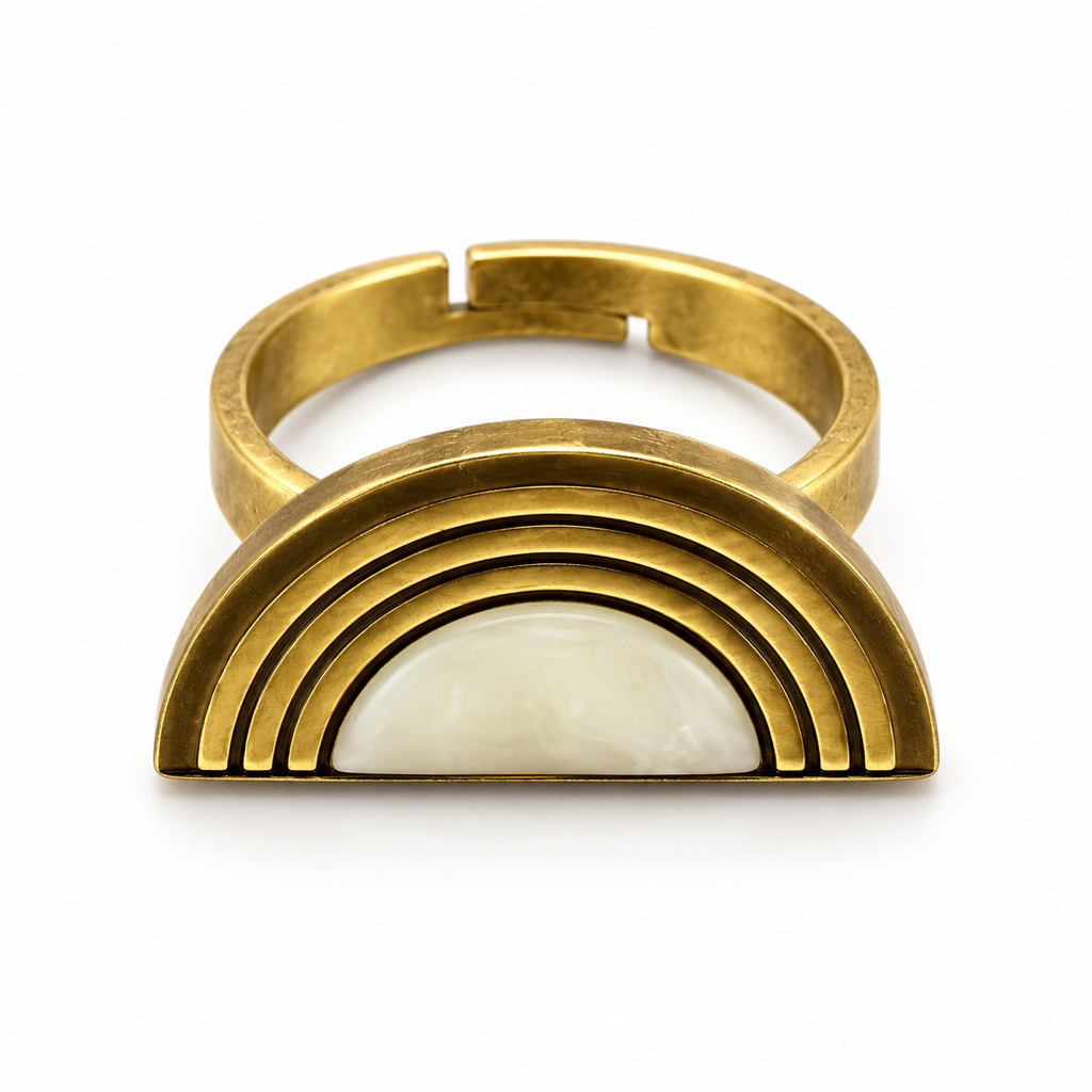 Pearl Arc Ring