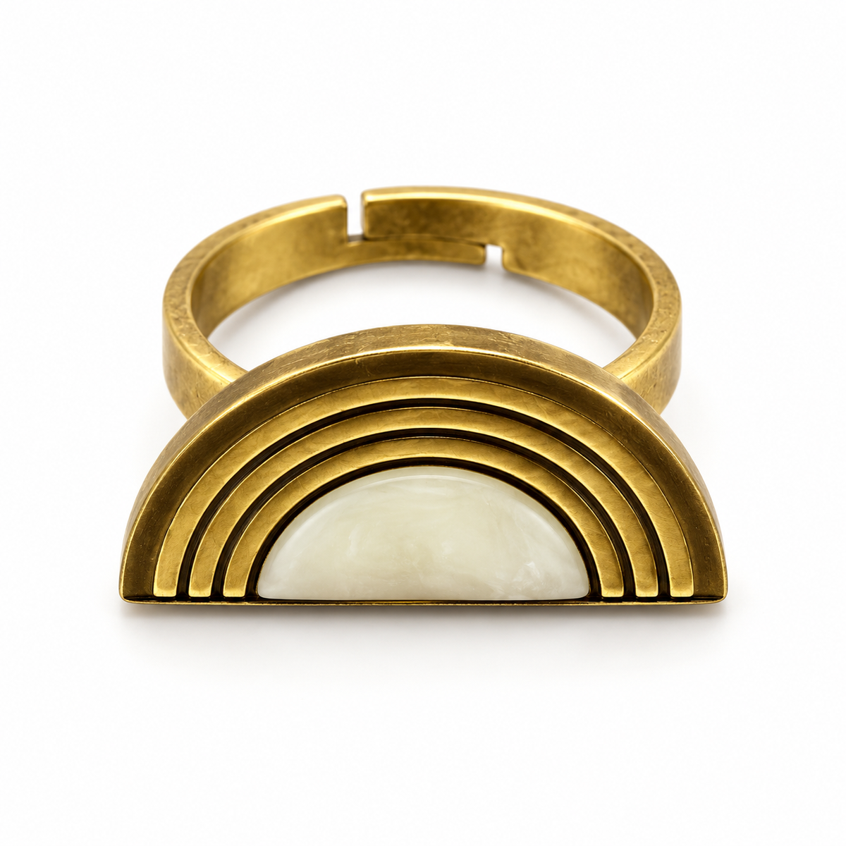 Pearl Arc Ring