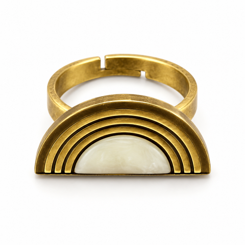Pearl Arc Ring