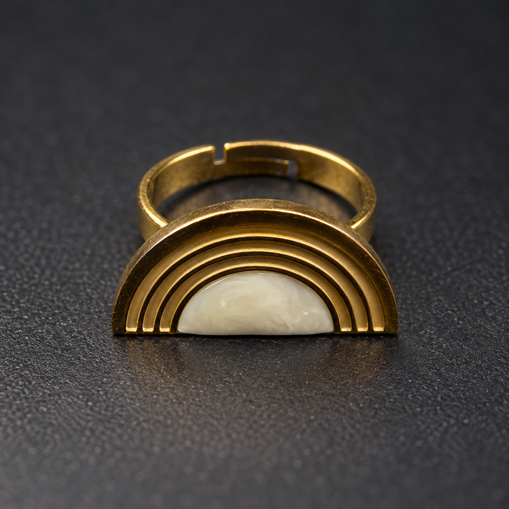 Pearl Arc Ring