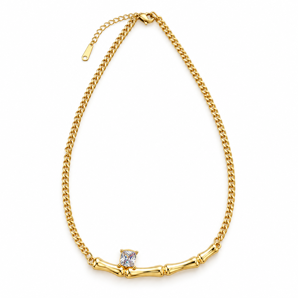 Bamboo Spark Necklace