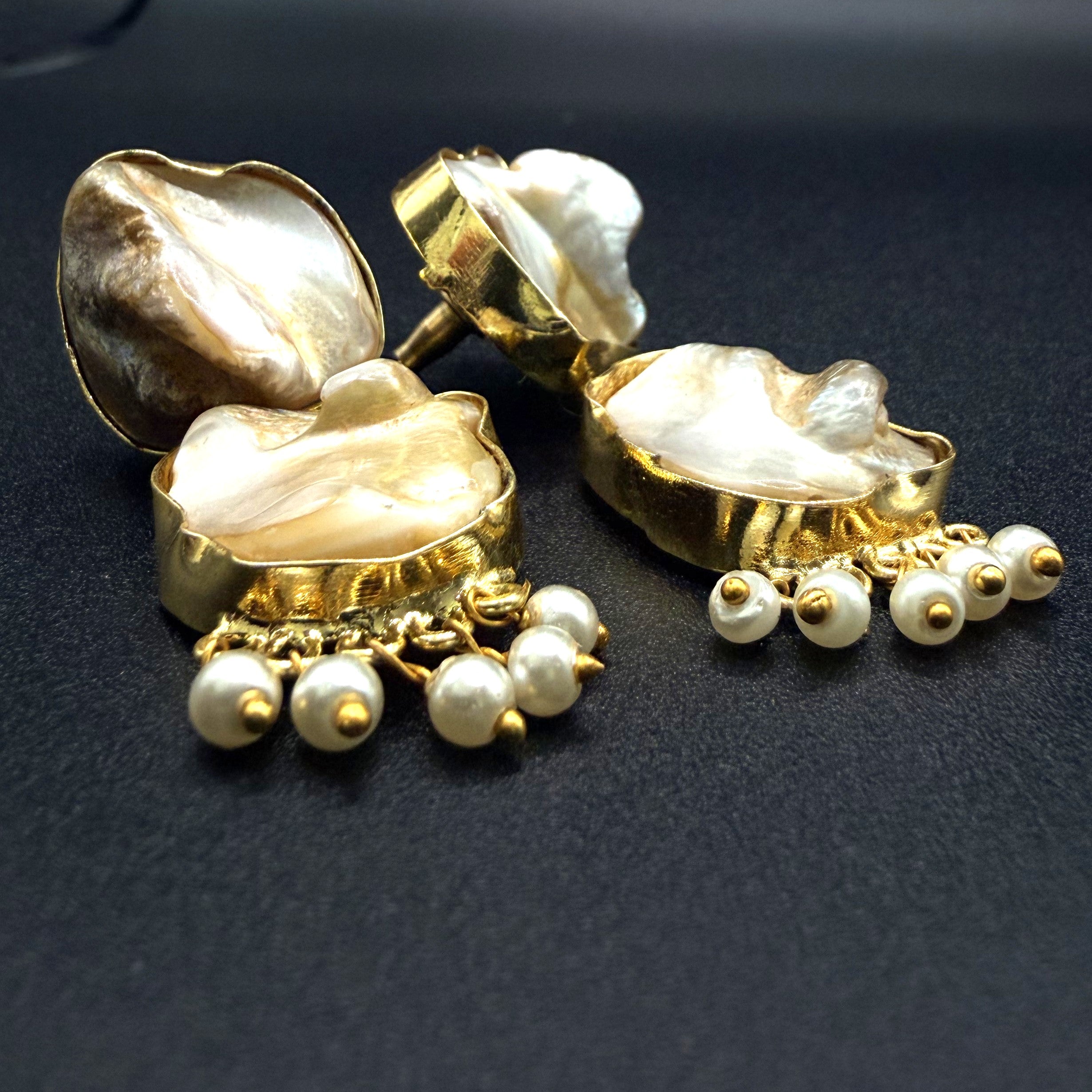 Neel Branch Earrings — Indo-Western earrings, Papa Diaries Malta (view 2)