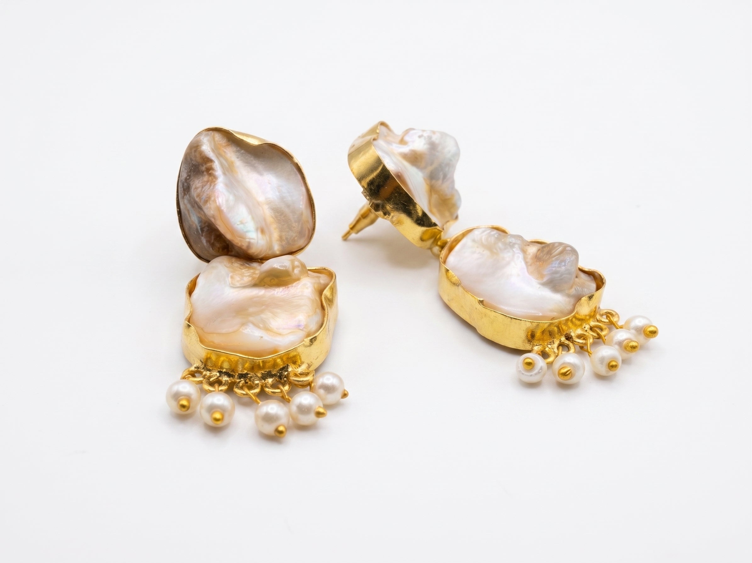 Neel Branch Earrings — Indo-Western earrings, Papa Diaries Malta
