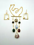 Gallery Drop Set — Indo-Western jewellery set, Papa Diaries Malta